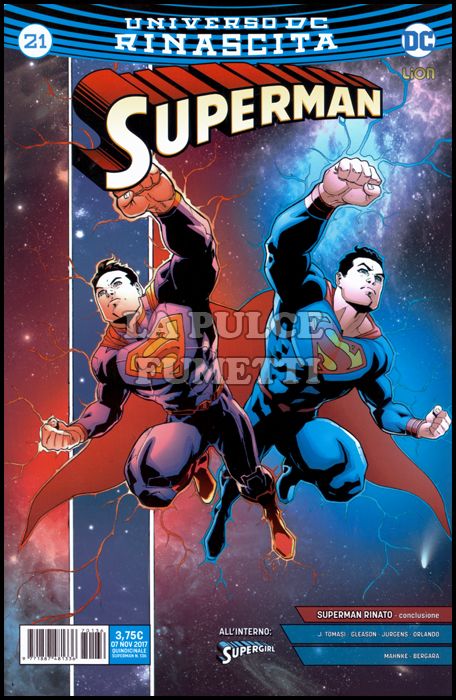 SUPERMAN #   136 - SUPERMAN 21 - SUPERMAN: RINATO PARTE 3 - RINASCITA